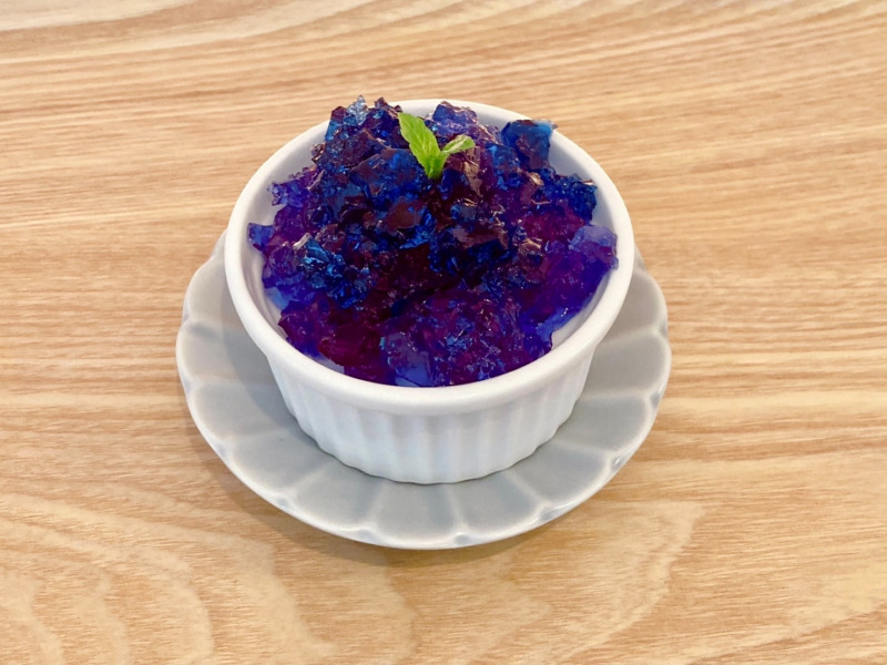 紫陽花ゼリー