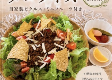 【✴︎数量限定メニューのお知らせ：タコライス✴︎】